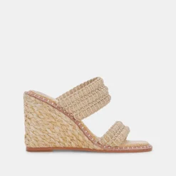 DOLCE VITA Wedges*Abigal Wedges Lt Natural Raffia