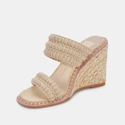 DOLCE VITA Wedges*Abigal Wedges Lt Natural Raffia