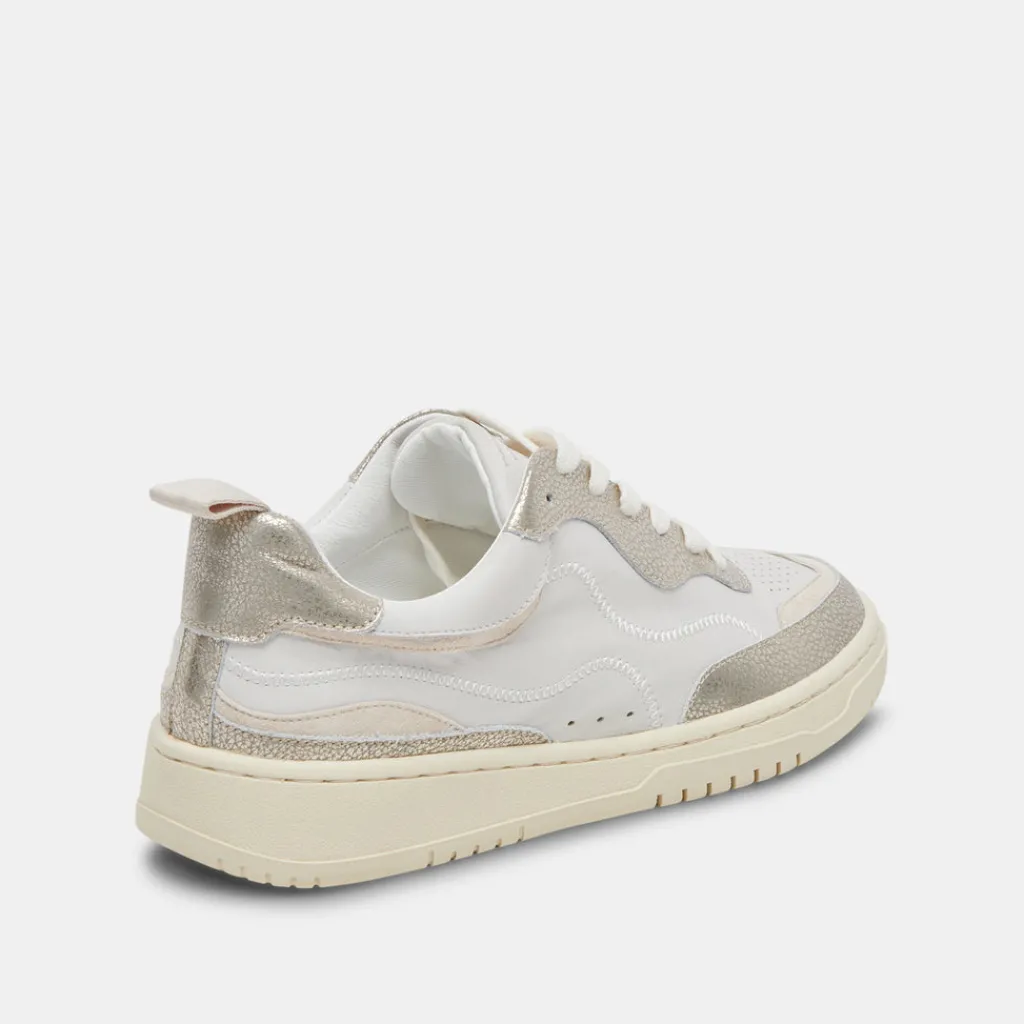 DOLCE VITA Sneakers*Adella Sneakers White Gold Leather
