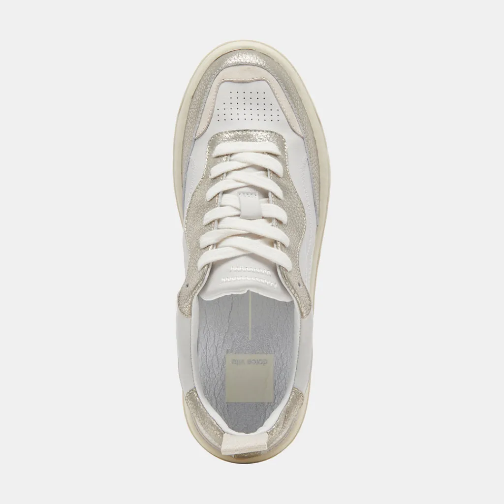 DOLCE VITA Sneakers*Adella Sneakers White Gold Leather