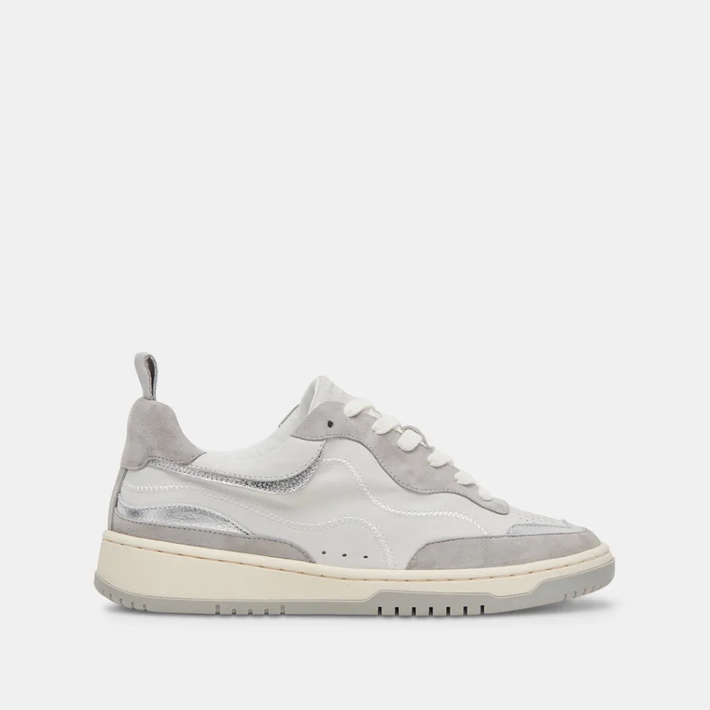 DOLCE VITA Sneakers*Adella Sneakers White Grey Leather