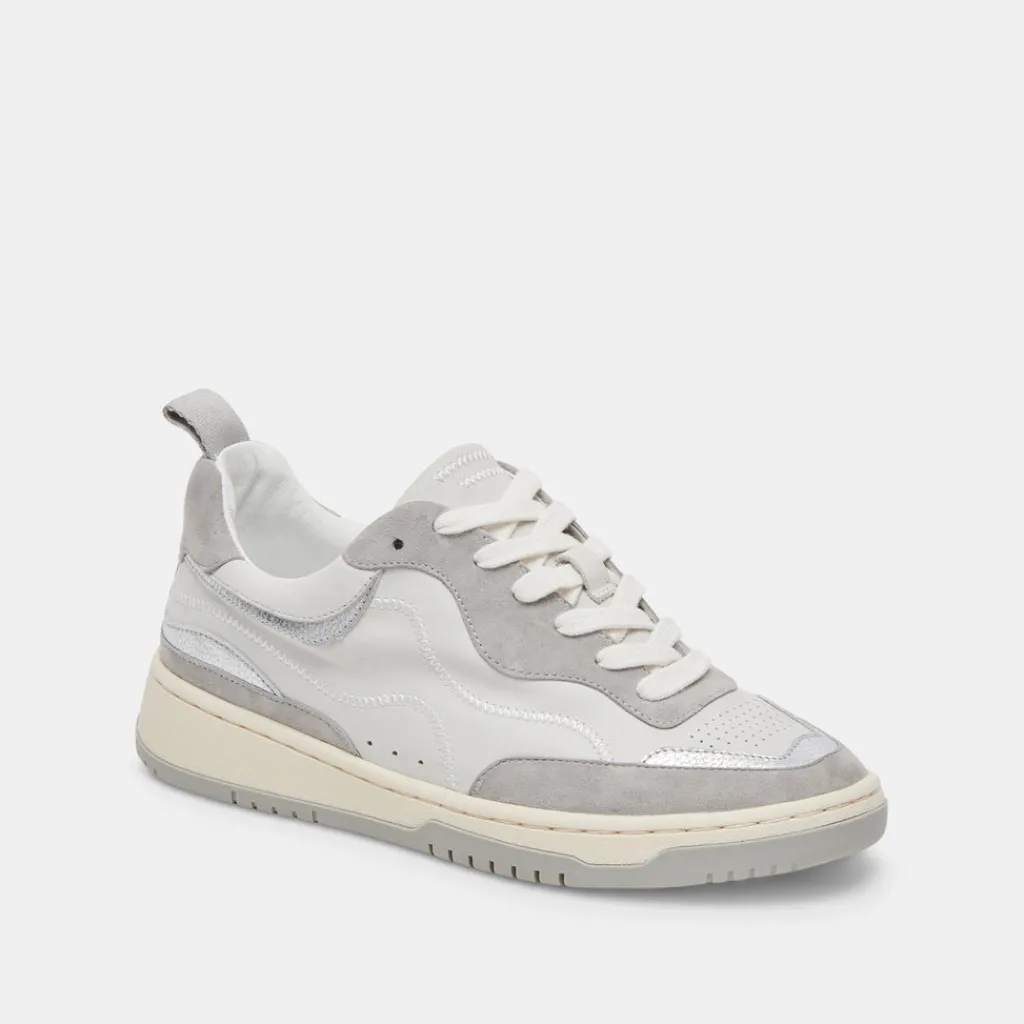 DOLCE VITA Sneakers*Adella Sneakers White Grey Leather