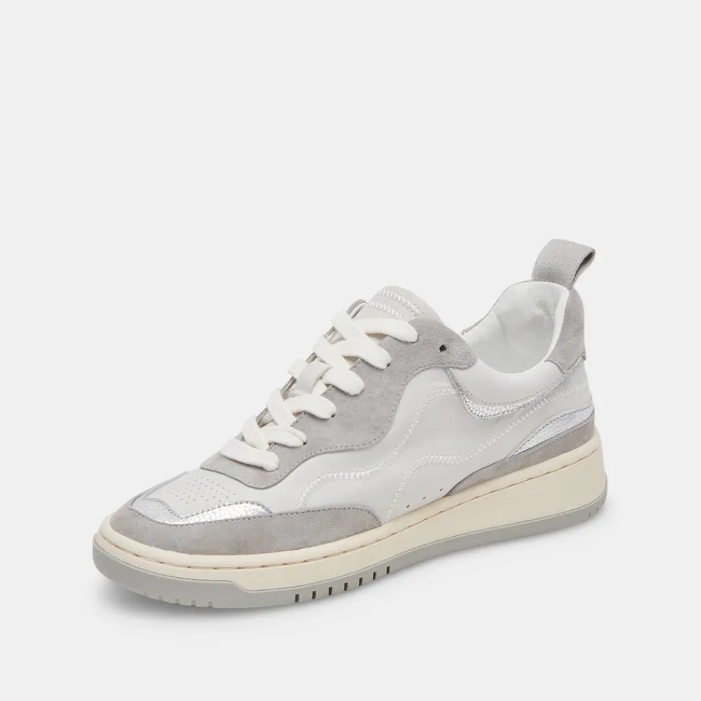 DOLCE VITA Sneakers*Adella Sneakers White Grey Leather