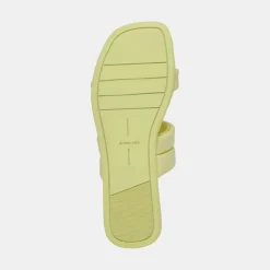 DOLCE VITA Sandals*Adore Sandals Lemon Cream Leather