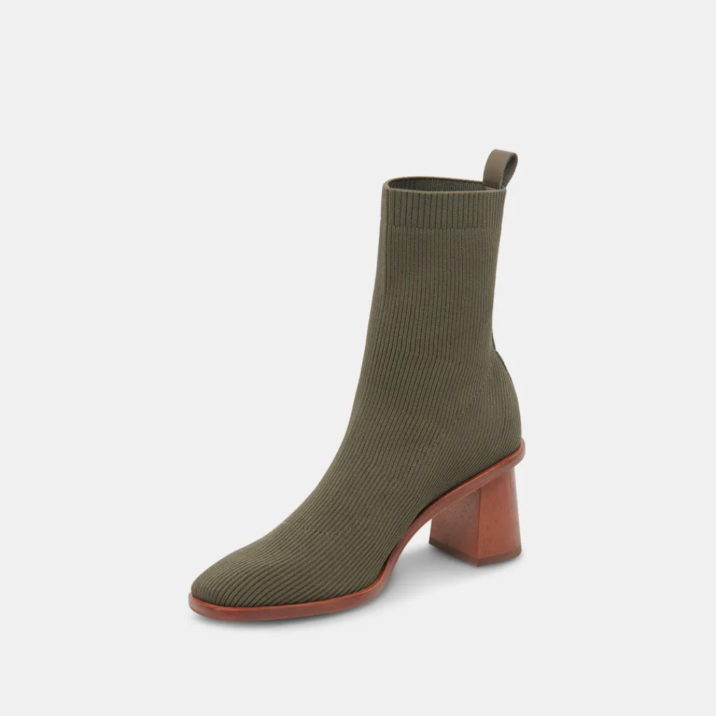 DOLCE VITA Boots & Booties*Alaya Booties Olive Knit