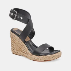 DOLCE VITA Wedges*Aldona Wedges Black Leather