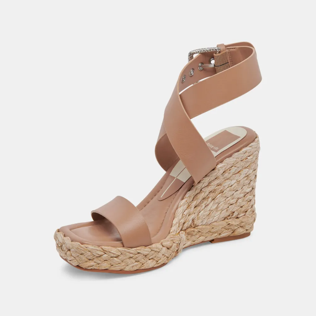 DOLCE VITA Wedges*Aldona Wedges Cafe Leather