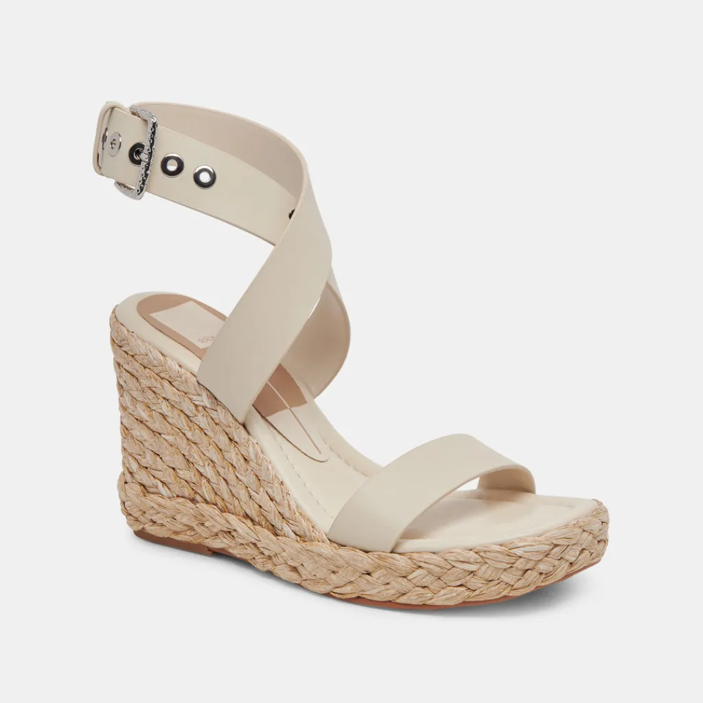 DOLCE VITA Wedges*Aldona Wedges Ivory Leather