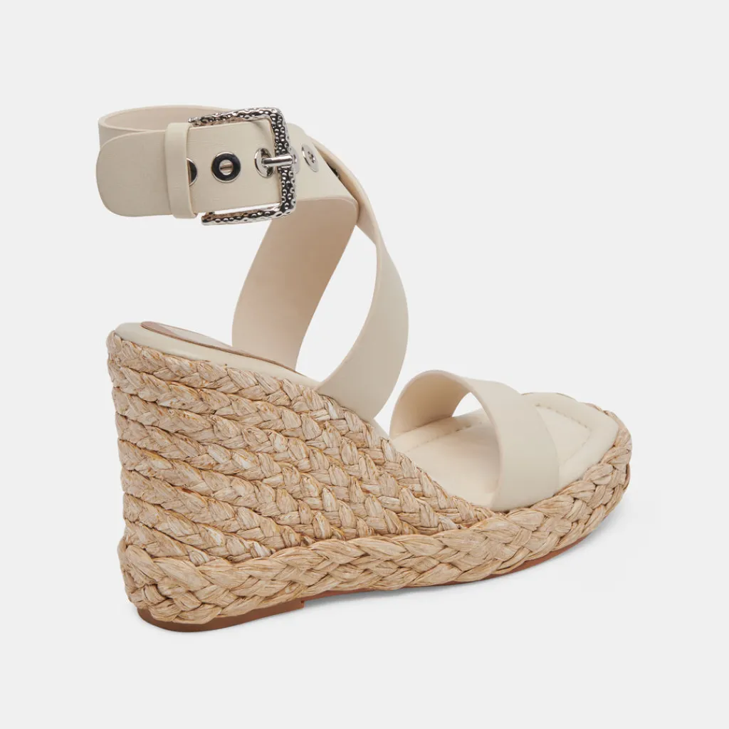 DOLCE VITA Wedges*Aldona Wedges Ivory Leather