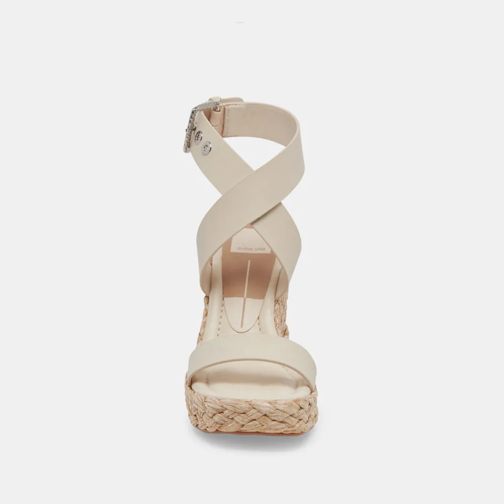 DOLCE VITA Wedges*Aldona Wedges Ivory Leather