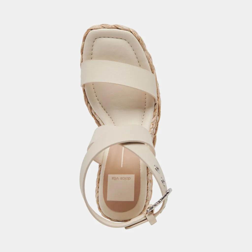 DOLCE VITA Wedges*Aldona Wedges Ivory Leather