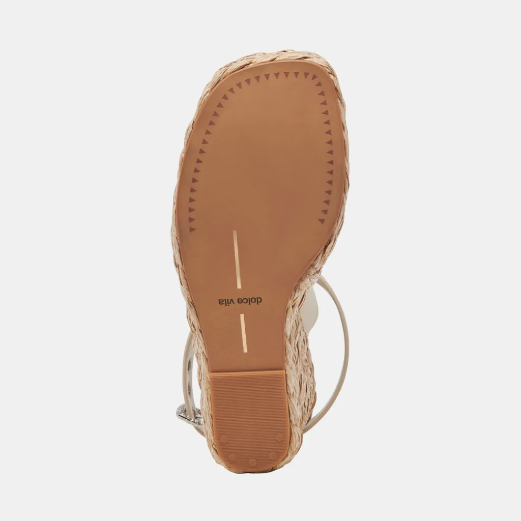 DOLCE VITA Wedges*Aldona Wedges Ivory Leather