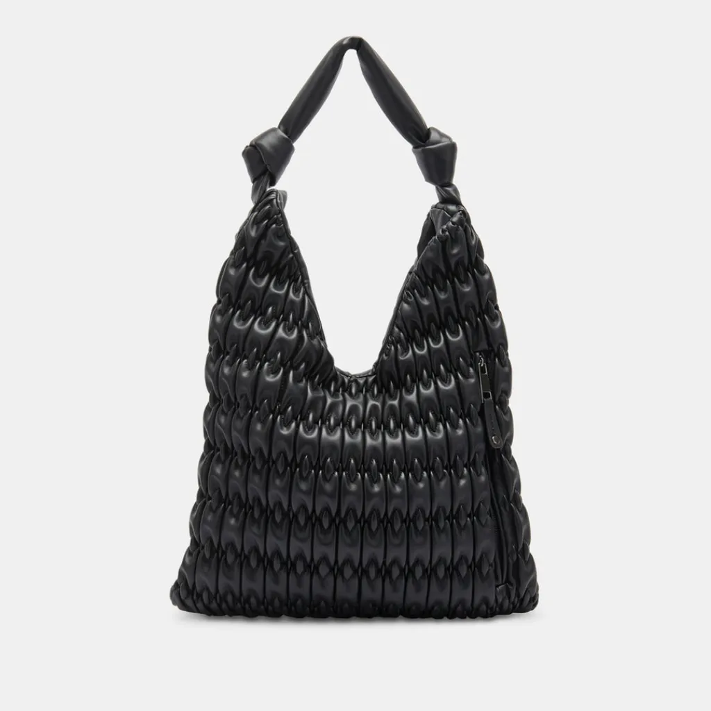 DOLCE VITA Handbags*Angie Tote Black Faux Leather