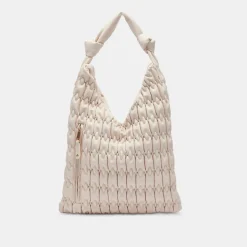 DOLCE VITA Handbags*Angie Tote Ivory Faux Leather