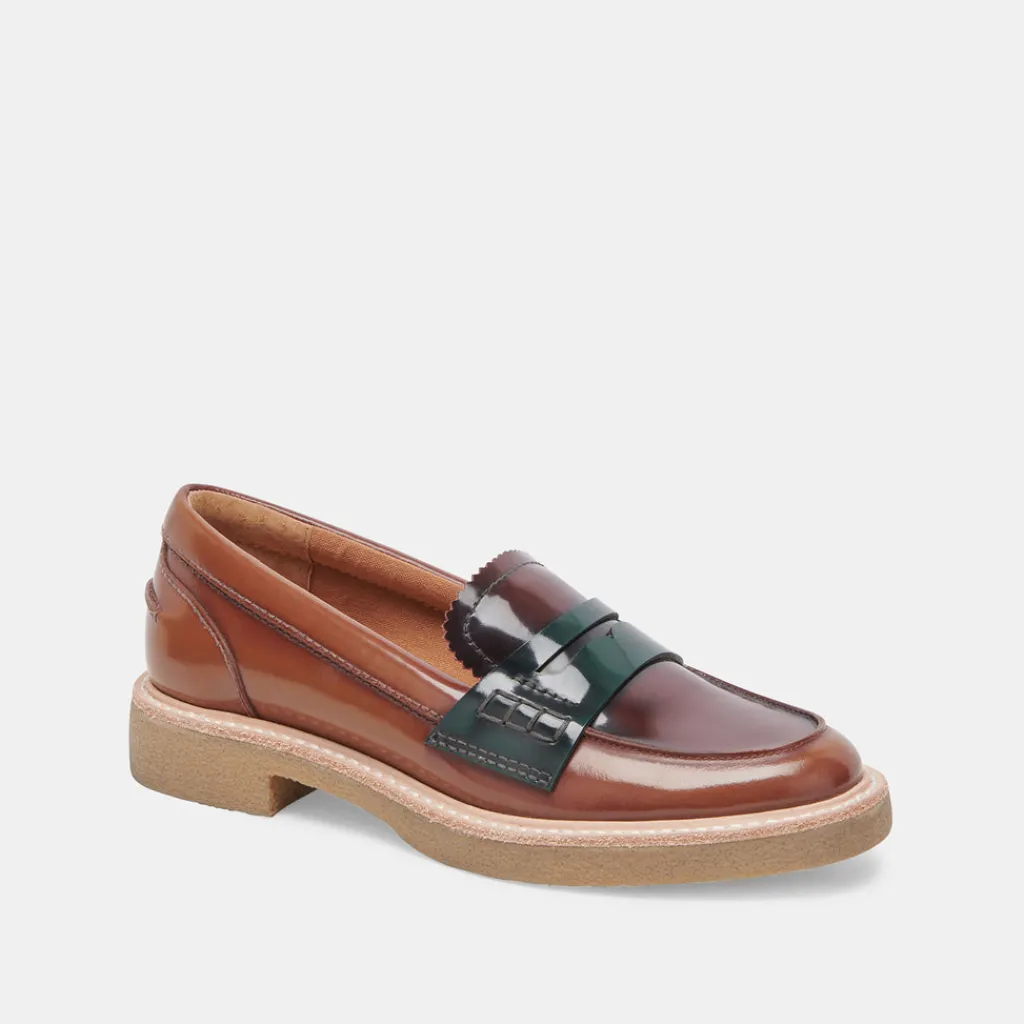 DOLCE VITA Flats & Loafers*Arabel Loafers Burgundy Multi Patent Leather