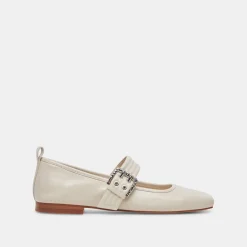 DOLCE VITA Flats & Loafers*Arora Ballet Flats Ivory Crinkle Patent