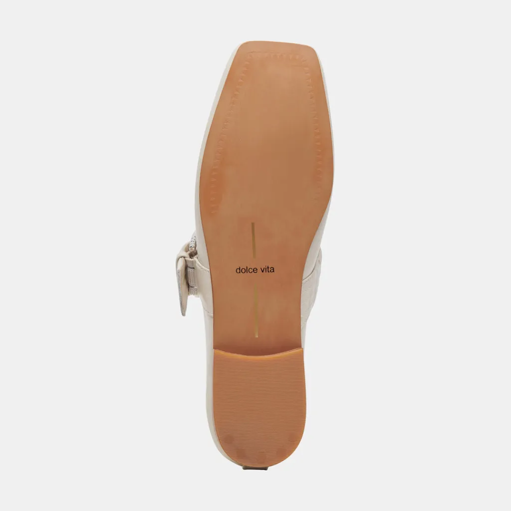 DOLCE VITA Flats & Loafers*Arora Ballet Flats Ivory Crinkle Patent
