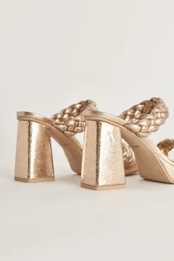 DOLCE VITA Heels*Ashby Heels Dark Gold Crackled Stella