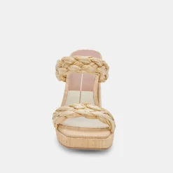 DOLCE VITA Heels*Ashby Heels Lt Natural Raffia