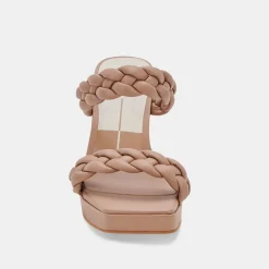 DOLCE VITA Sandals*Ashby Wide Heels Cafe Stella