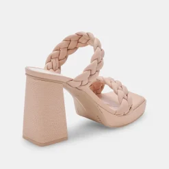 DOLCE VITA Sandals*Ashby Wide Heels Cream Stella
