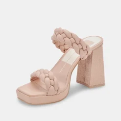 DOLCE VITA Sandals*Ashby Wide Heels Cream Stella