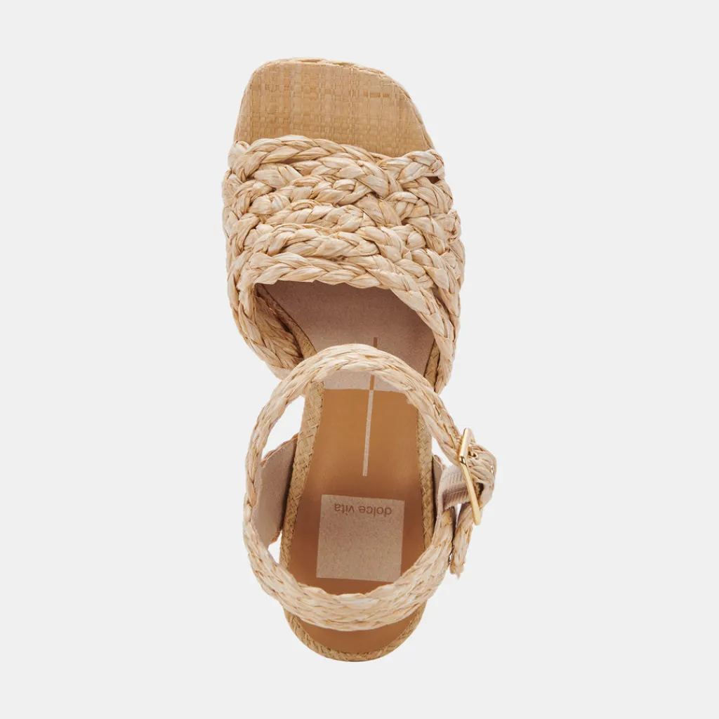 DOLCE VITA Heels*Asher Heels Lt Natural Raffia