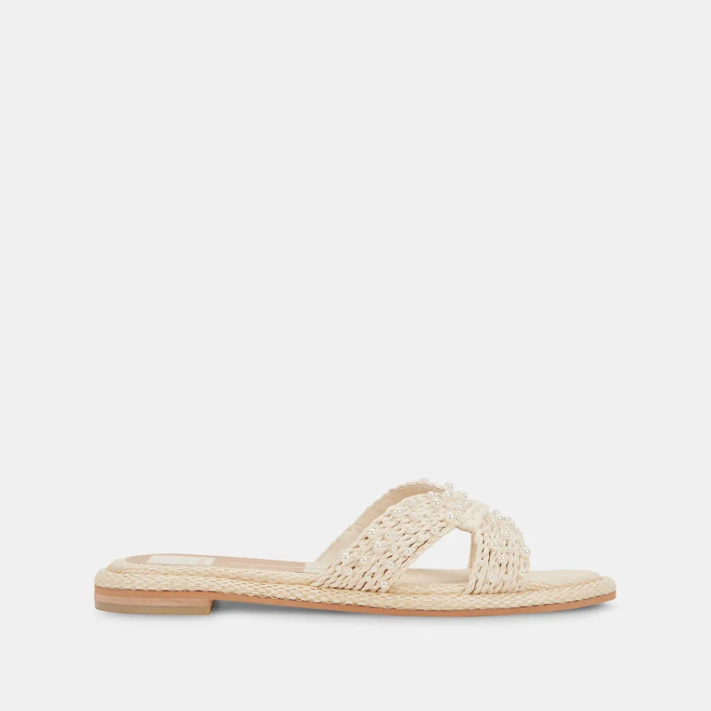 DOLCE VITA Sandals*Atomic Pearl Sandals Vanilla Raffia