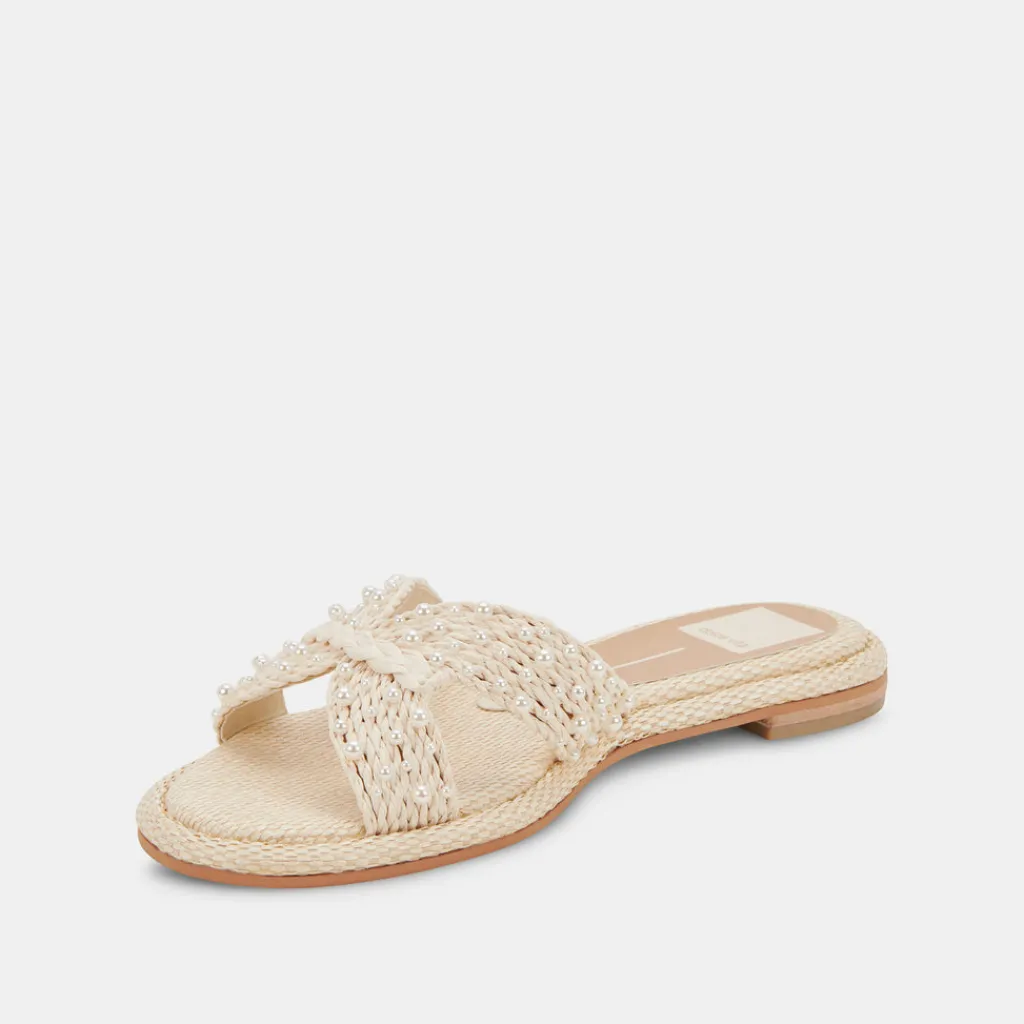DOLCE VITA Sandals*Atomic Pearl Sandals Vanilla Raffia