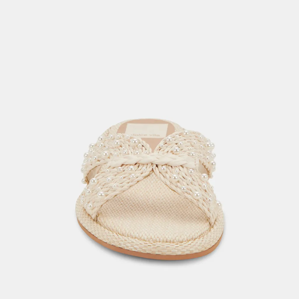 DOLCE VITA Sandals*Atomic Pearl Sandals Vanilla Raffia