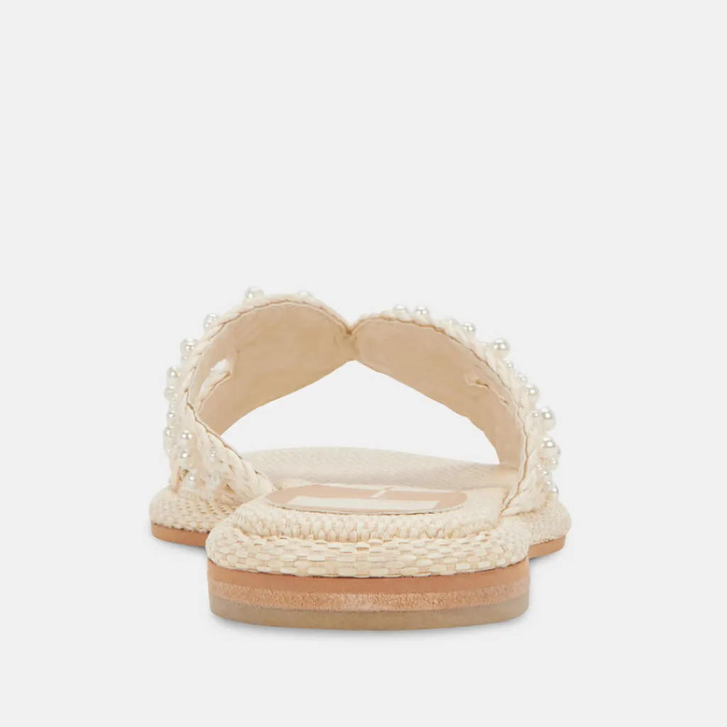 DOLCE VITA Sandals*Atomic Pearl Sandals Vanilla Raffia
