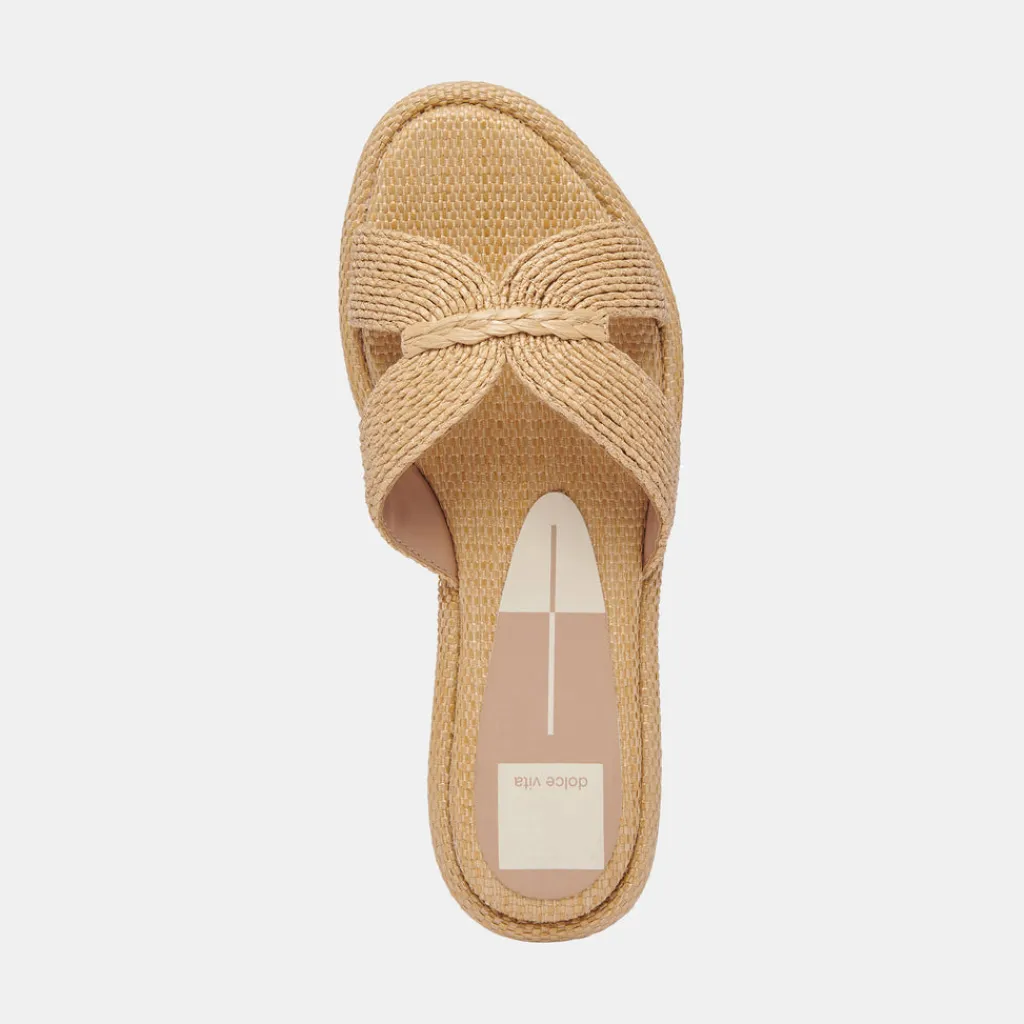 DOLCE VITA Sandals*Atomic Sandals Lt Natural Raffia