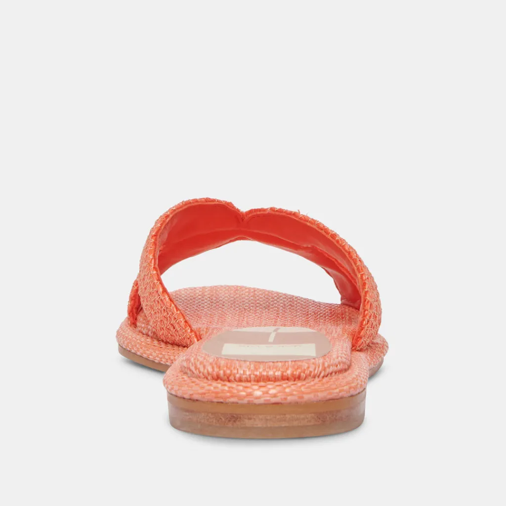 DOLCE VITA Sandals*Atomic Sandals Orange Raffia