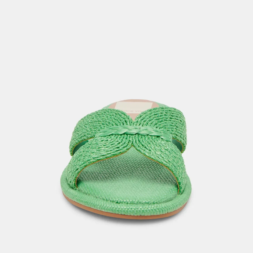 DOLCE VITA Sandals*Atomic Sandals Seaglass Raffia