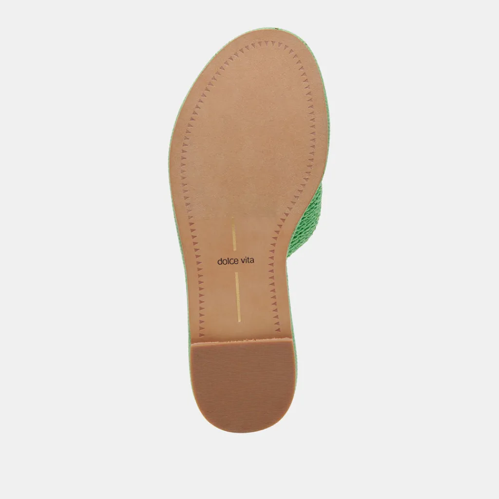 DOLCE VITA Sandals*Atomic Sandals Seaglass Raffia