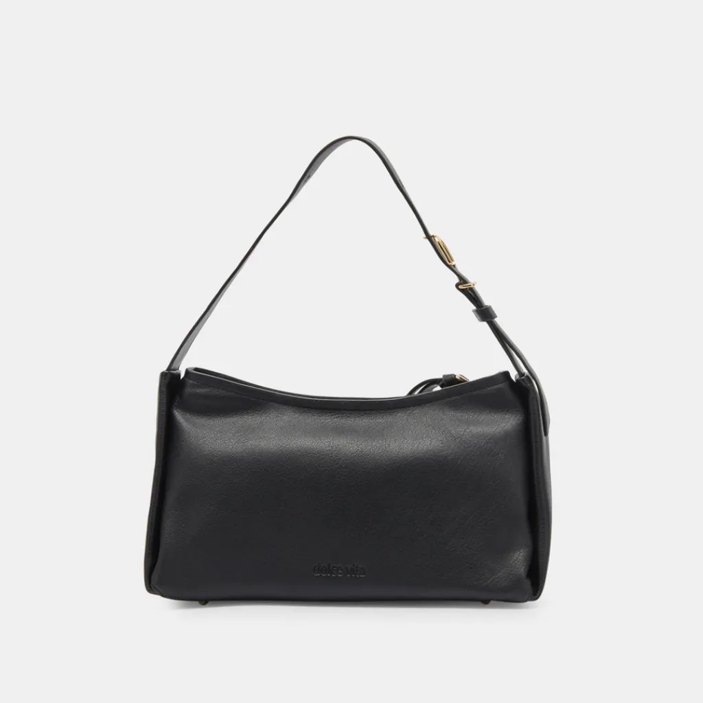 DOLCE VITA Handbags*Audri Shoulder Bag Black Leather