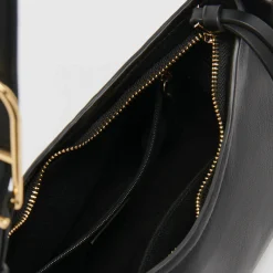 DOLCE VITA Handbags*Audri Shoulder Bag Black Leather