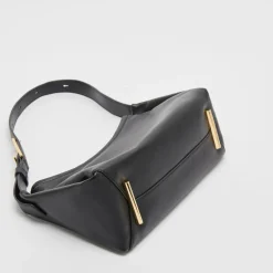 DOLCE VITA Handbags*Audri Shoulder Bag Black Leather