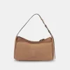 DOLCE VITA Handbags*Audri Shoulder Bag Chanterelle Suede