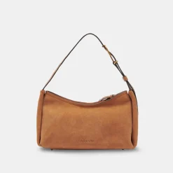DOLCE VITA Handbags*Audri Shoulder Bag Rusty Oak Suede