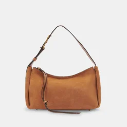 DOLCE VITA Handbags*Audri Shoulder Bag Rusty Oak Suede