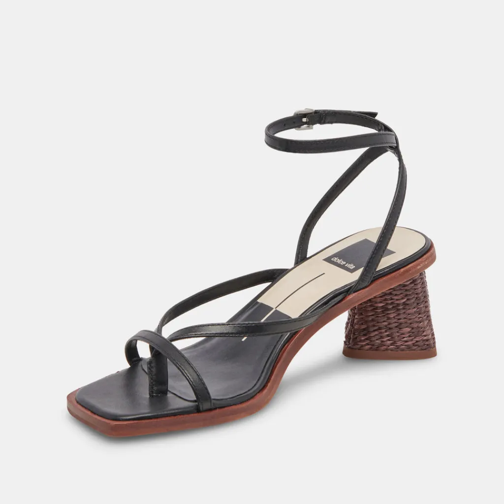 DOLCE VITA Sandals*Banita Sandals Black Leather