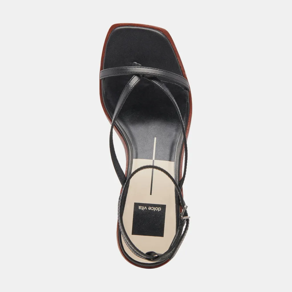 DOLCE VITA Sandals*Banita Sandals Black Leather