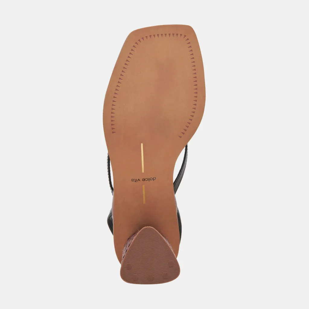 DOLCE VITA Sandals*Banita Sandals Black Leather