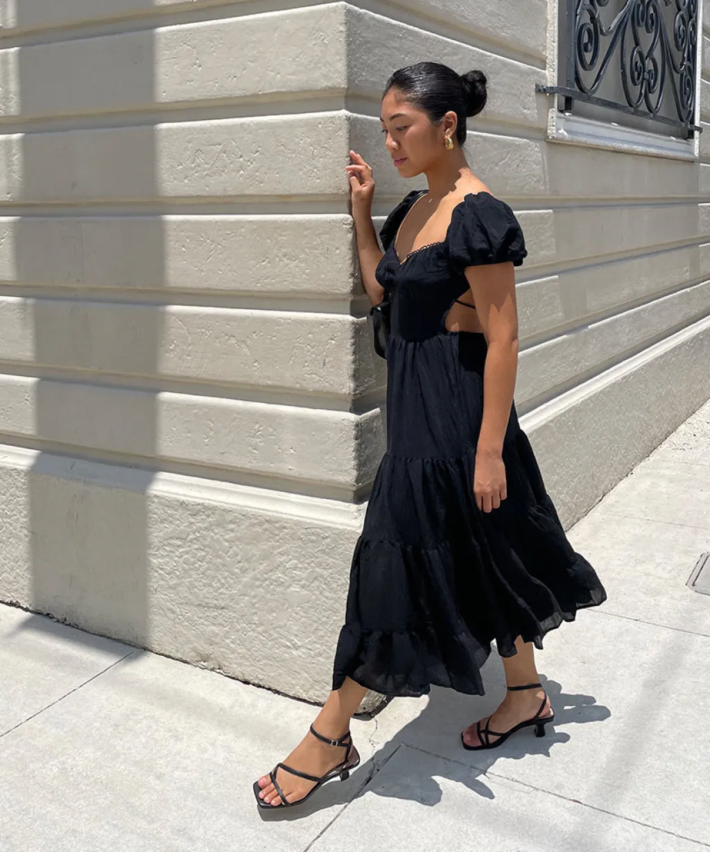 DOLCE VITA Heels*Baylor Heels Black Leather