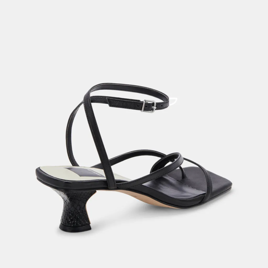 DOLCE VITA Heels*Baylor Heels Black Leather