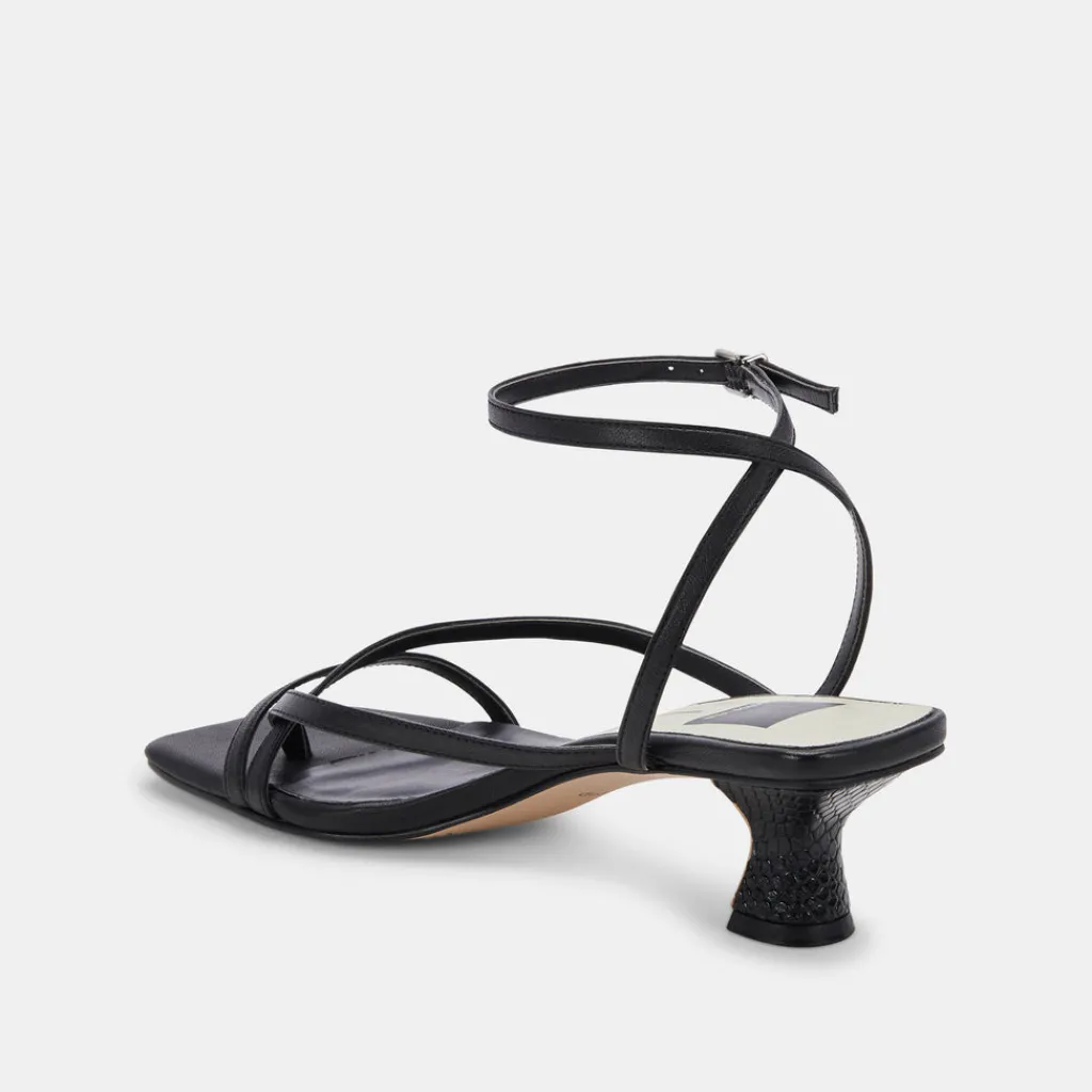 DOLCE VITA Heels*Baylor Heels Black Leather