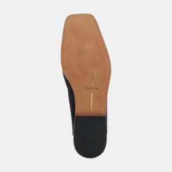 DOLCE VITA Flats & Loafers*Beny Flats Onyx Embossed Leather