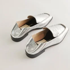 DOLCE VITA Flats & Loafers*Beny Flats Silver Distressed Leather