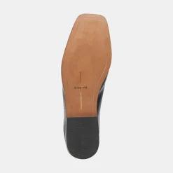 DOLCE VITA Flats & Loafers*Beny Flats White Black Crinkle Patent